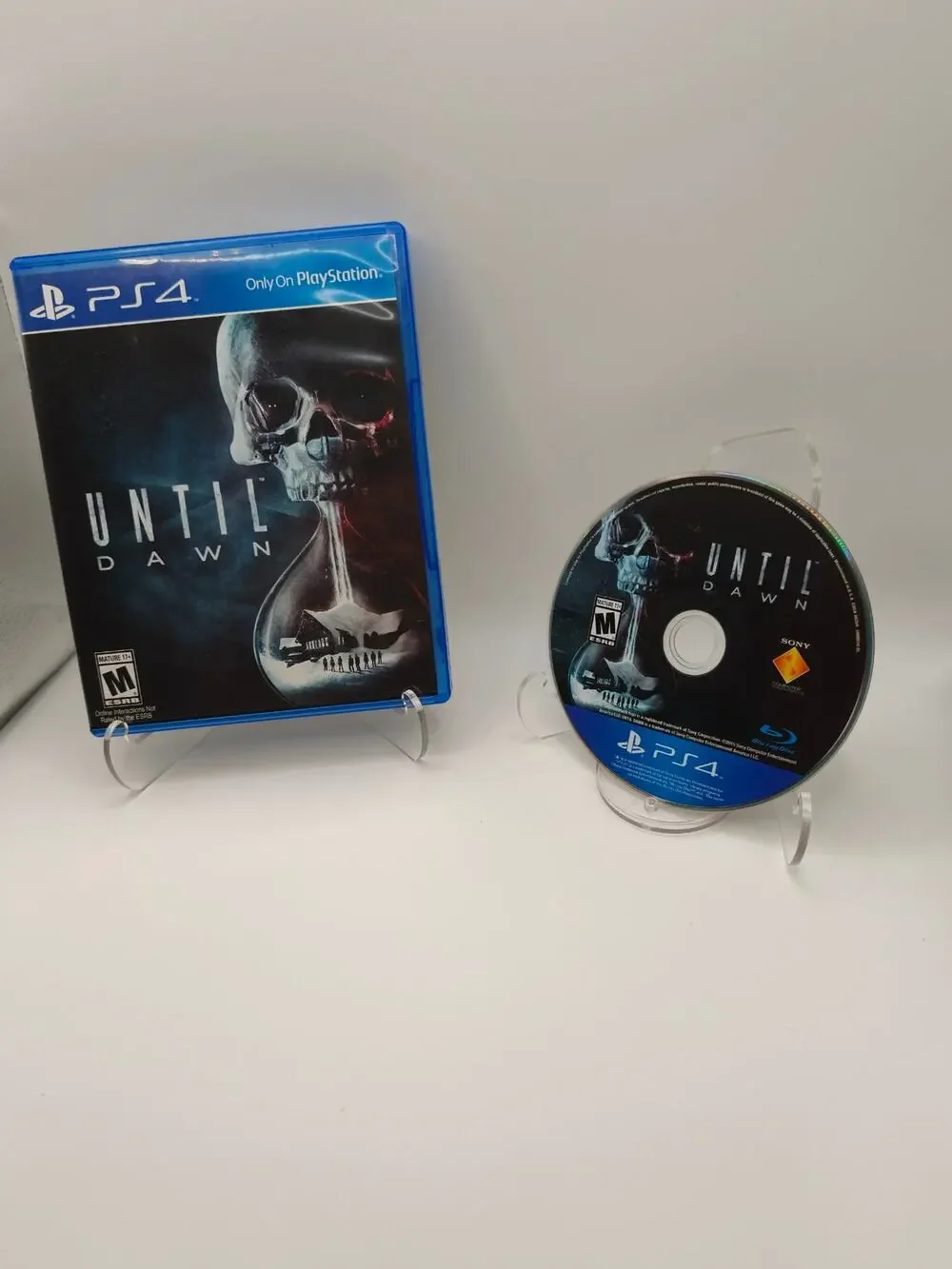 Until Dawn PS4 Case and Disc Tested Working Horror